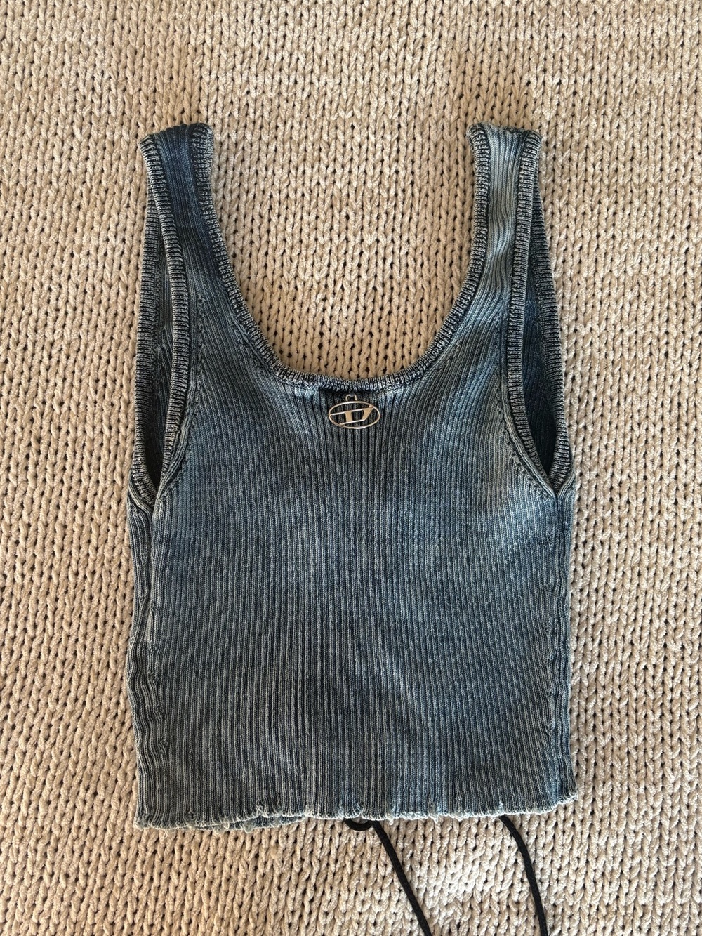 Diesel Ribbed Knit Tank - Picture 2 of 2